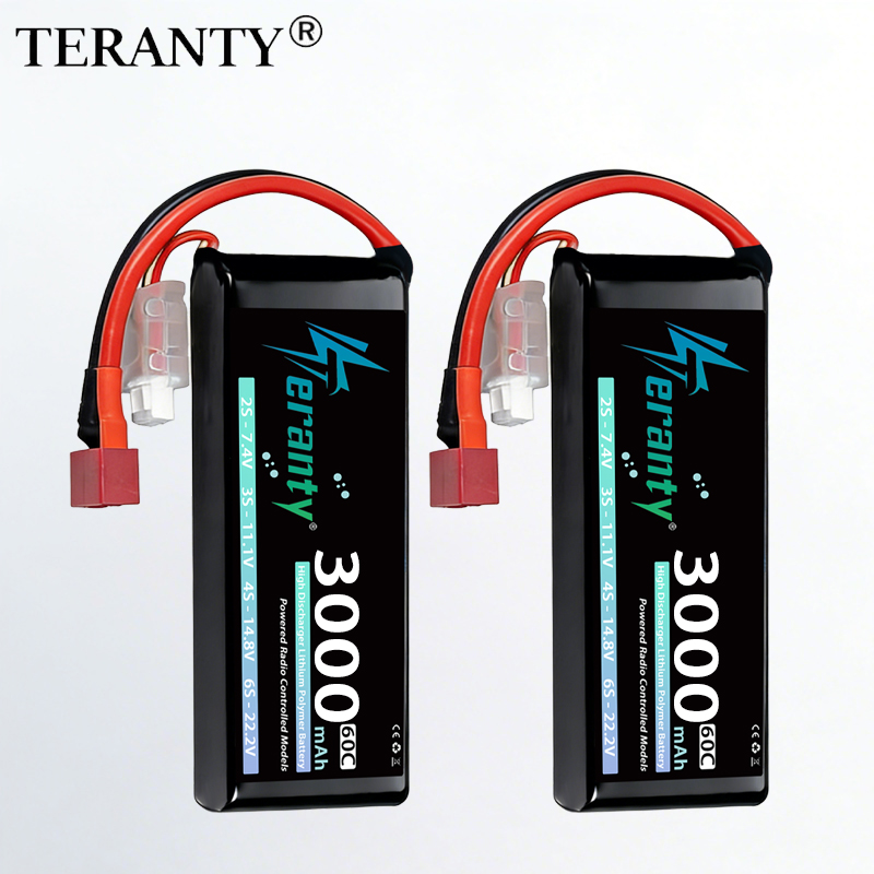 Drone Battery Connector - Аккумулятор LiPo TERANTY 2S 3000 мАч