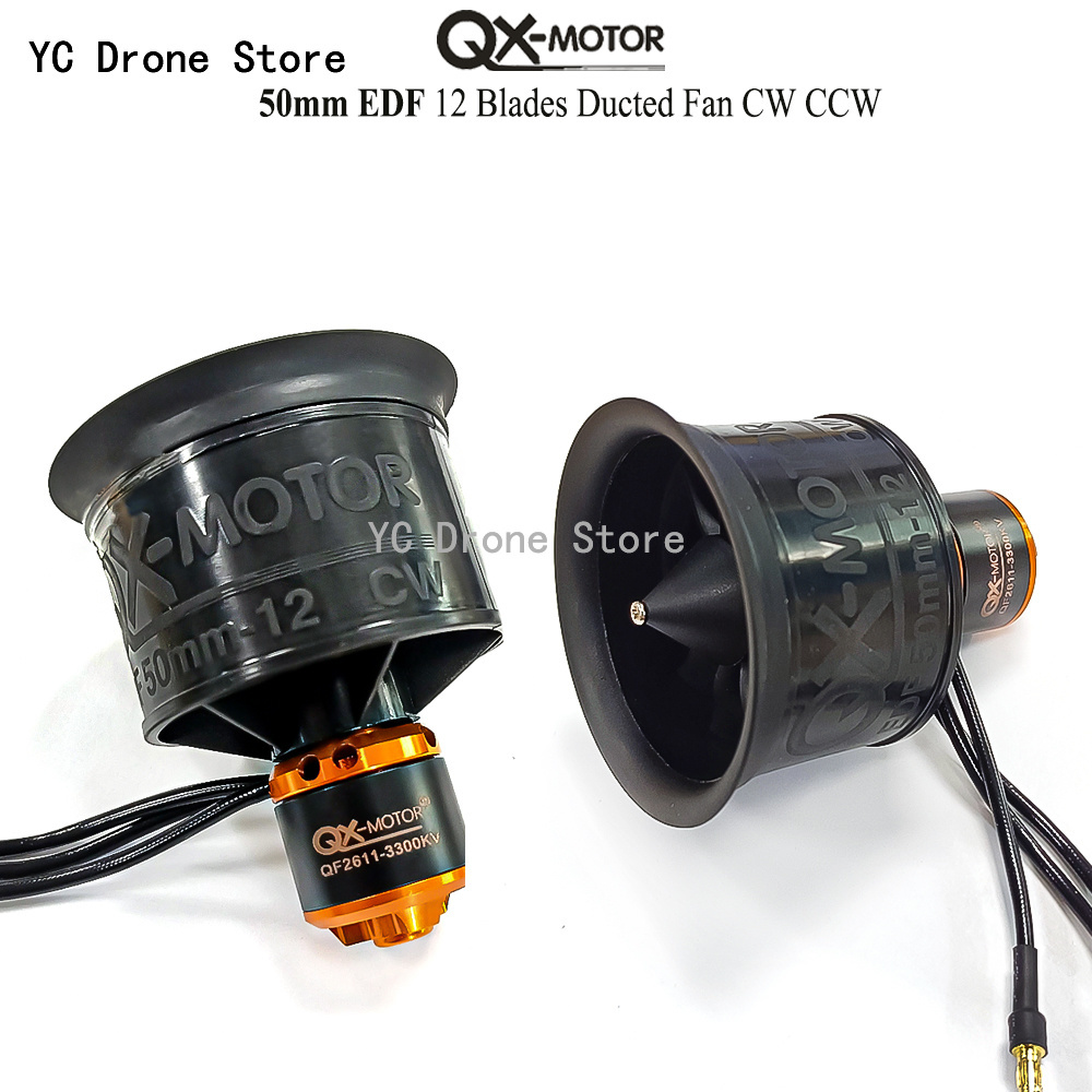 QX-MOTOR 50 мм EDF QF2611 12-л – обзор и цена Drone Battery 4S