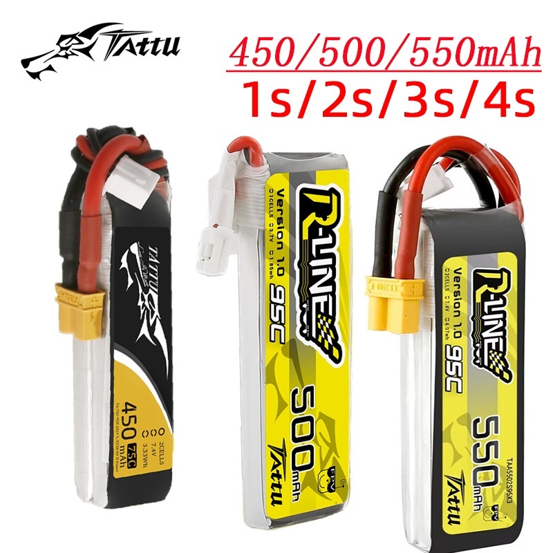 3 шт. Новый TATTU 450/500/550  – обзор и цена Drone Battery 4S