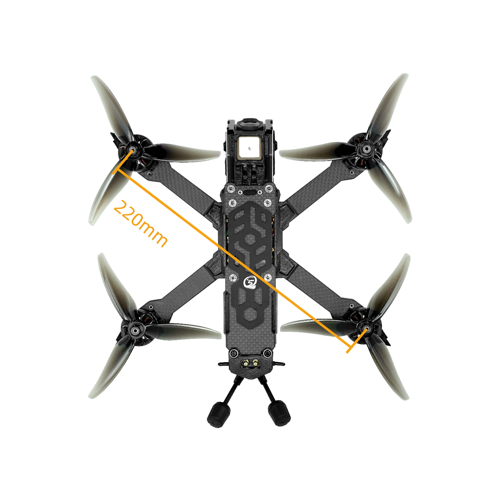 SEQURE SQFPV Heison 5X V2 Квад – обзор и цена Drone Battery 6S